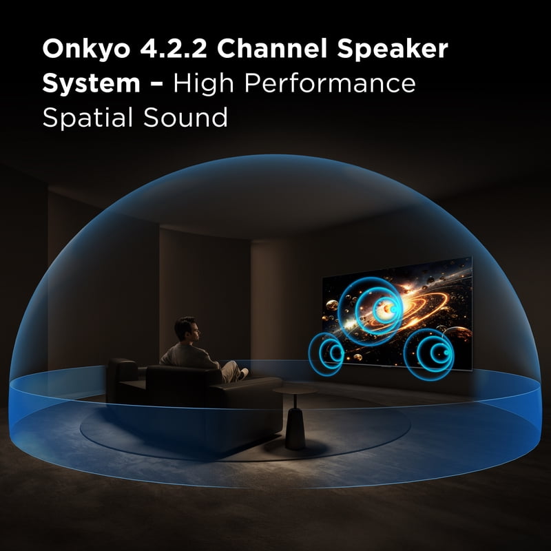 TCL 55" Class QM7K Series QD-Mini LED QLED 4K UHD Smart Google TV (NEW, 2025) - 144Hz, Local Dimming, Audio by Bang & Olufsen - 55QM7K gallery view