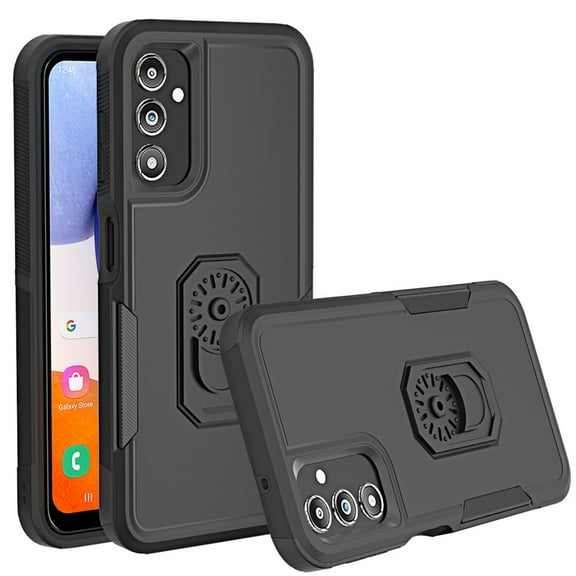 Aggxpf Samsung Galaxy A14 5G Case, Dual Layer Rugged Protective Phone Cover, Heavy Duty Drop Protection Case for Galaxy A14 5G, Black