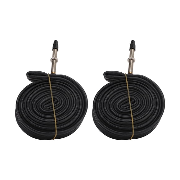 Presta Valve Bike Inner Tube, Shock Absorption 700c Bike Inner Tube 2 Pack With 2 Tire Levers For Road Bike For Mountain Bike