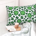 thumbnail image 4 of Balery Leopard print St. Patrick's Day Funda de Cojín Estampada, Regalos para Mujeres, Regalos de Amor para Ella, Regalos para Novia o Esposa, Funda de Almohada-16"x24", 4 of 6