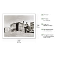 thumbnail image 2 of Mexican Migrant Fieldworker - Imperial Valley California - Vintage B&W Photograph by Dorothea Lange c.1937 - Bamboo Fine Art 290gsm Paper Print (Unframed) 24x32in, 2 of 4