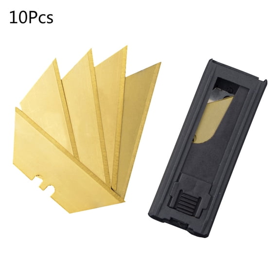 Heavy Duty Replacement Blades Ten Pack for Utility SK5 High Carbon Steel for Blades Box Cutter Blade for