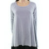 Kensie NEW Light Gray Heather Womens Small S Shirt Athletic Apparel
