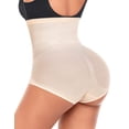 thumbnail image 2 of Pack de 2 braguitas Werena de cintura alta, color beige, Tummy Control Shapewear, 2 of 7