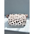 thumbnail image 2 of 1pc Grey Rabbit Pattern Fabric Desktop Storage Basket For Home Organization, 2 of 4