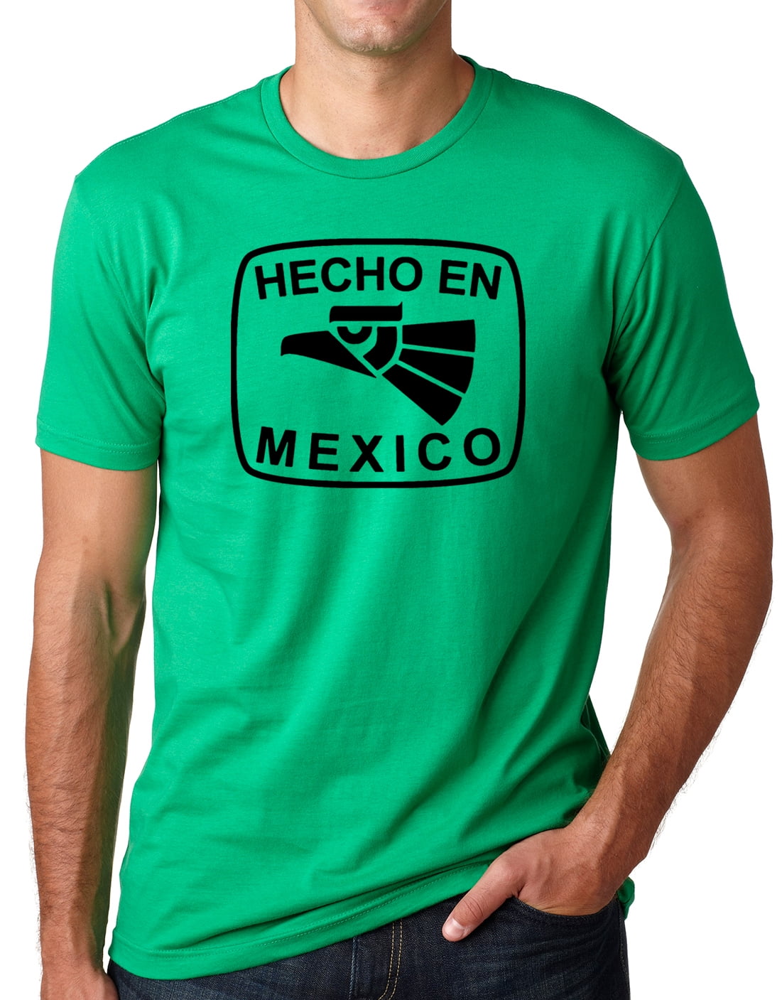 Think Out Loud Apparel Hecho En Mexico Funny T-Shirt Mexican Humor Tee