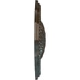thumbnail image 4 of Ekena Millwork 16 7/8"W x 11 3/4"H x 1 1/2"P Oxford Ceiling Medallion, Hand-Painted Bronze Blue Patina, 4 of 5