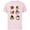 Soft Pink, variant on Disney Encanto Madrigal Family Personalities - Short Sleeve Cotton T-Shirt for Adults - Customized-Black
