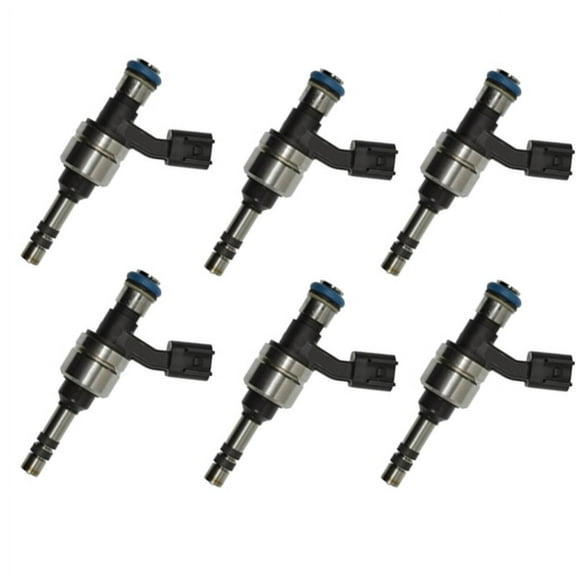 6x Fuel Injectors 12634126 For Cadillac ATS CTS SRX XTS V6 3.6L