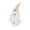 White, variant on Christmas Santa Snowman Plush Figures Holiday Table Decor, Festive Character Ornament for Winter Season, 10in Cute Stuffed Mascot for Family, New Year Gift