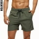 thumbnail image 2 of Escact-bañadores elásticos para hombre, pantalones cortos de playa de secado rápido con bolsillos con cremallera y forro de malla, 2023 Fivean unisex, 2 of 2