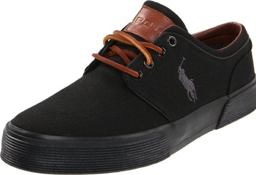 polo faxon low black