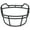 BLACK, variant on Schutt Youth Vengeance V-ROPO-TRAD-YF Facemask