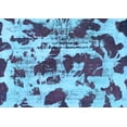 thumbnail image 1 of Ahgly Company Indoor Rectangle Abstract Light Blue Modern Area Rugs, 7' x 9', 1 of 4