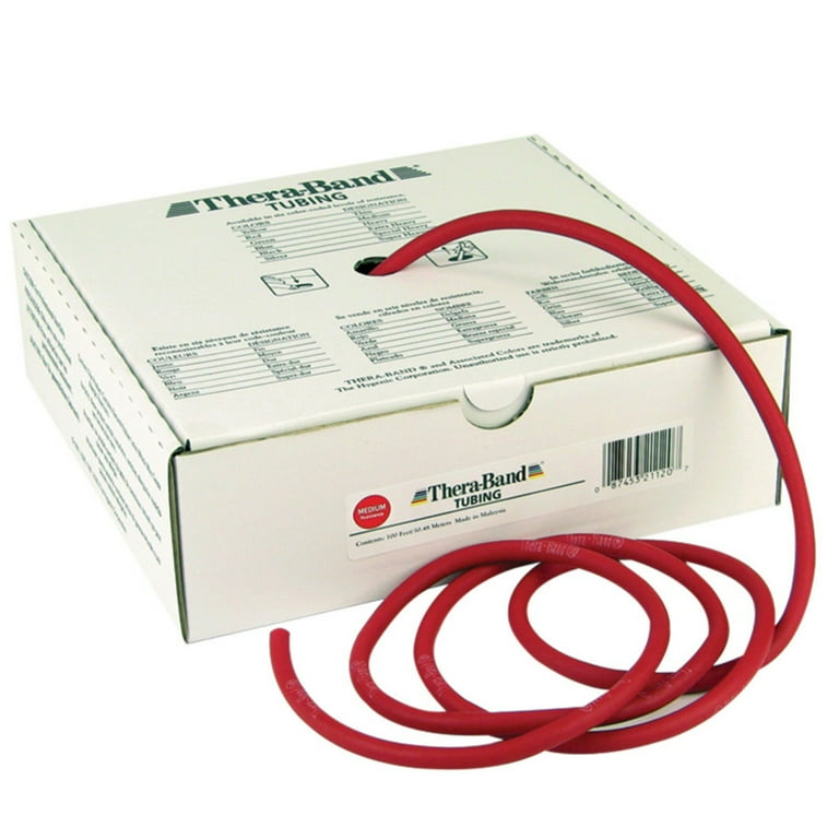 TheraBand Professional Non-Latex Resistance Bands Red- Medium – AOSS  Medical Supply