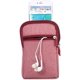 thumbnail image 3 of Monedero Universal para teléfono móvil, riñonera multiusos para deportes al aire libre, fundas de transporte para teléfono móvil, bolsa con cinturón, color rojo ER, 3 of 5