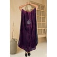 thumbnail image 4 of HAPPY BAY Women's Summer Loose Caftan Maxi Night Evening Gown Loungewear Dashiki House Dresses for Women 2X-3X Plum_AC137, 4 of 6