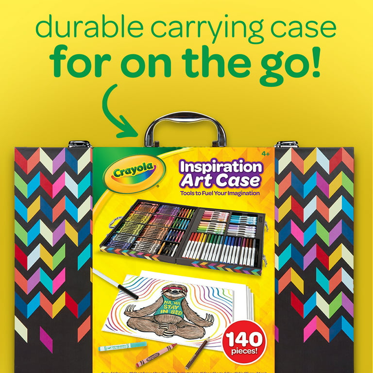 Crayola Inspiration Art Case Coloring Set - Rainbow Georgia