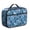 Baseballs and Words, variant on Baseball Players Light Cyan Pattern Insulated Lunch Bag Teens,Bento School Lunch Bag for Teens for Work,Picnic or Travel 10.6x7.7x4.3 Inches,12 Can Capacity