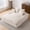 Beige, variant on Black Oversized Chaise Lounge Chair,Corduroy Upholstered Sleeper Sofa Bed with 4 Throw Pillows and Armrests,Plush Lounge Chair for Living Room,Sofa cama convertible,2-in-1 Sofa Bed,cozy reading nook.