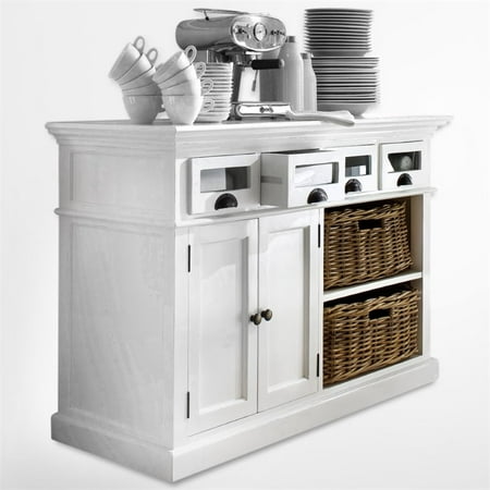 NovaSolo Halifax Kitchen Buffet in Pure White