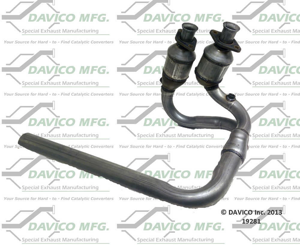 Davico Mfg 19281 Direct-Fit Catalytic Converter