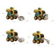 thumbnail image 4 of 4 Set Toy Construction Vehicles Assorted Trucks Mini Car Toy Friction Powered Push Play Engineering Vehicles For Age 3 Years And Up Boys And Girls As Gift, 4 of 9