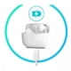 thumbnail image 3 of Audífonos Bluetooth Manos Libres Fralugio Xt90 Audio HD Sport Blanco, 3 of 5