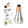 thumbnail image 3 of Trumpet Mute , Aluminum Trumpet Practice Mute, 3 of 5