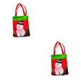 thumbnail image 2 of kurtrusly Christmas Gift Bag Candy Sweets Treat Tote Pouch Sack Present Handbag Xmas Party Decor,Tree 2 2PCS, 2 of 6