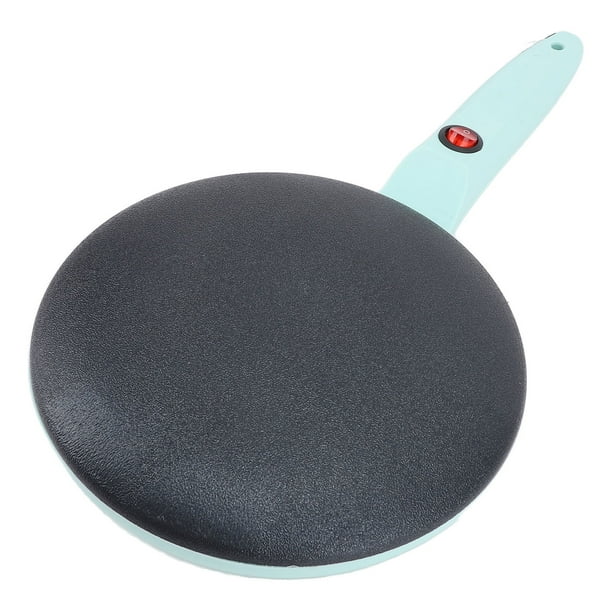 Crepera Eléctrica Con Control Automático De Temperatura, Placa De Inmersión Antiadherente, Máquina Para Hacer Crepes De 8 Pulgadas, Espátula De Silicona, Batidor De Huevos,