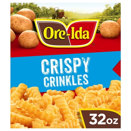 Ore-Ida Crispy Crinkles French Fried Potatoes, 32 oz Bag