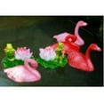 thumbnail image 4 of Estatuilla de Flamenco de Césped Rosa Y Rojo, Pradera de Resina, Decoración de , Estatua de Animales Artificiales Realistas UNA, 4 of 9