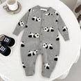 thumbnail image 2 of Baby Newborn Romper ClothesCotton Baby Girls Romper Set With Fashionable Pattern And Print 3-6 Months, 2 of 8