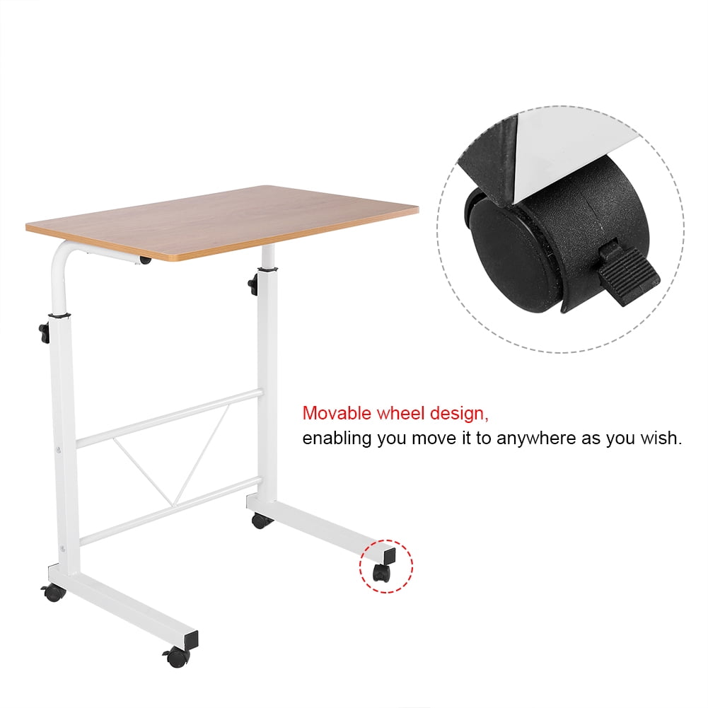 Movable Laptop Desk Height Adjule Computer Table Standing Movable Laptop Desk Height Adjule Computer Table Standing Sofa Bedside Cart Tray Black