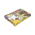 thumbnail image 6 of Simpsons Blankets Ultra Soft Flannel Blanket All Season Fuzzy Blanket Fluffy Cozy Blanket For Couch Bed Sofa 80"X60", 6 of 9
