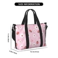 thumbnail image 2 of Travel Duffle Bag Cute Strawberry Daisy Travel Tote Bags Carry on Luggage Waterproof Weekender Bags with Top Handle Adjustable Shoulde Strap for Travel Gym, 2 of 5