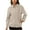 Beige, variant on SWSMCLT Women's Faux Leather Jacket Vintage Collared Full Zip Biker Jacket Motorcycle Jackets Loose Fit Chunky Long Sleeve Soft Fashion Beige 12