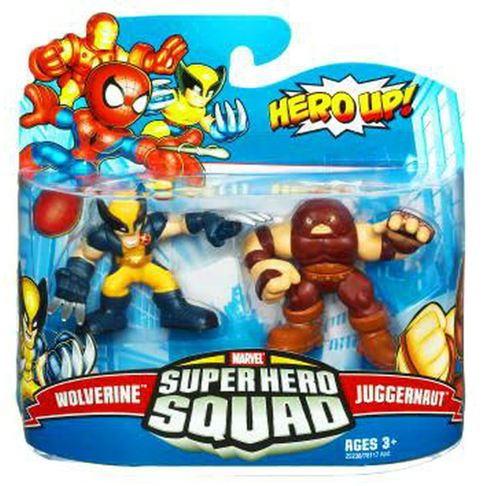 Marvel Super Hero Squad Series 19 Wolverine & Juggernaut Action Figure