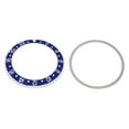 thumbnail image 2 of BEZEL & INSERT FOR ROLEX GMT I 1670 1675 16750 16753 16758 BLUE SILVER FONT, 2 of 2
