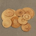 thumbnail image 5 of HEMOTON Rattan Coaster Non slip Heat Resistant Cup Holder Cup Mat for Home Kitchen Decor (10 cm), 5 of 5