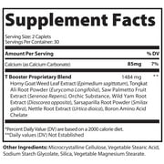 Prime Labs - Mens Testosterone Booster - Stamina, Endurance, Strength Booster - 60 Caplets