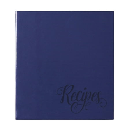 c r gibson recipe book durable 3 ring binder holds 40 recipe