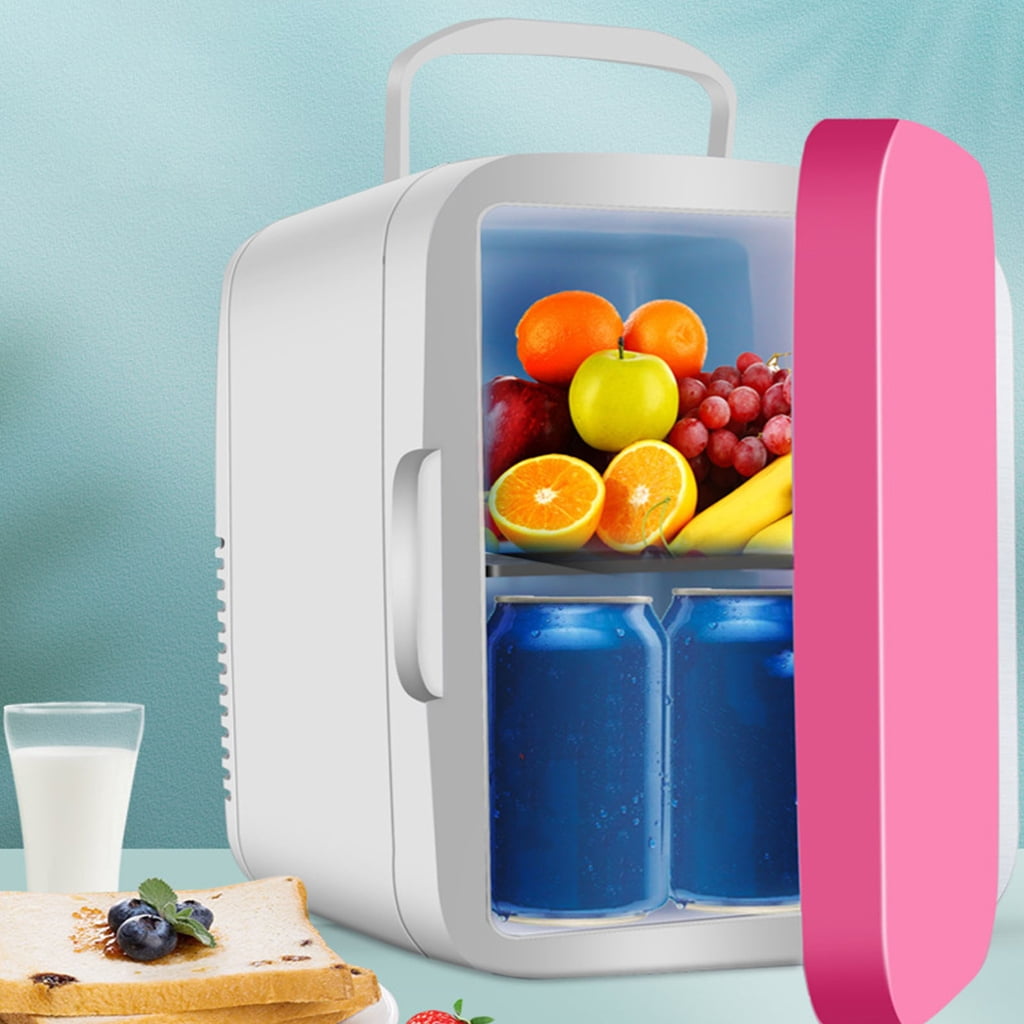Miiottaa Lightweight Personal Fridge for Dorms and Small Spaces Bedroom or Office Storage
