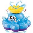 thumbnail image 4 of Juguete de baño, pulpo de agua pulverizada, puede flotar y girar con fuente, bañera flotante, ducha, piscina, juguete de baño para bebé, niño pequeño, fiesta infantil Fokelyi HMHZ627-2, 4 of 6