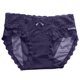 thumbnail image 1 of Ropa interior mujer Gibobby algodón transpirable sin rastro Seda hielo Malla Cintura media transparente con Encaje cómodo Azul M, 1 of 4