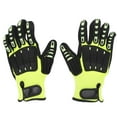 thumbnail image 2 of Gants de Sécurité Gants de Protection contre les Coupures Réduction des Vibrations TPR Enduits de NBR pour Hommes Femmes pour Menuiserie, Découpe de Verre, Construction, Manipulation, 2 of 7