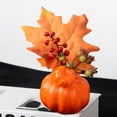 thumbnail image 1 of AKEGAMN Plastic Pumpkin Ornament Halloween Layout Pumpkin Garden Party Pumpkin Decor Halloween New Artificial Pumpkin Festive Atmosphere Party Home Decor Made of premium material with exquisite work, 1 of 9