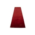 thumbnail image 5 of Magic Rugs Maroon-Red Tribal Gabbeh Modern Runner Rug, 3' x 10', 5 of 13