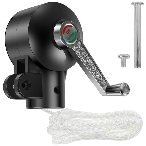 Patio Umbrella Accessories Easy Install Outdoor Parasol Replacement Part Umbrella Hand Crank System for Replacement